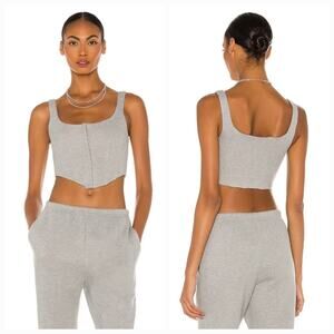 LPA Mika Corset in Heather Grey XS